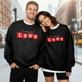 thumbnail image 1 of Matching Shirts for Couples Mens Crewneck Sweatshirts Valentines Day Couple Sweatshirts Womens Sweatshirts Lover Long Sleeve Sweater for Valentines Day Sweatshirts for Women, 1 of 4