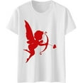 thumbnail image 1 of Matching Shirts for Couples Him and Her T-Shirts Valentines Day Couples Outfits for Him and Her T-Shirts Gifts, 1 of 3
