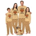 thumbnail image 1 of Matching Thanksgiving Family Pajamas, Thanksgiving Family PJs, Funny Turkey Thanksging Pajamas, Size NB - Men 6XL, 1 of 7