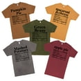 thumbnail image 1 of Matching Thanksgiving Shirt for Family and Friends - Funny Thanksgiving Meals Matching Outfit -Turkey Pumpkin Pie Mashed Potatoes T-shirt, 1 of 3