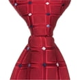 thumbnail image 1 of Matching Tie Guy 3366 R5 - 63 in. Adult Necktie - Red With Squares, XL, 1 of 1