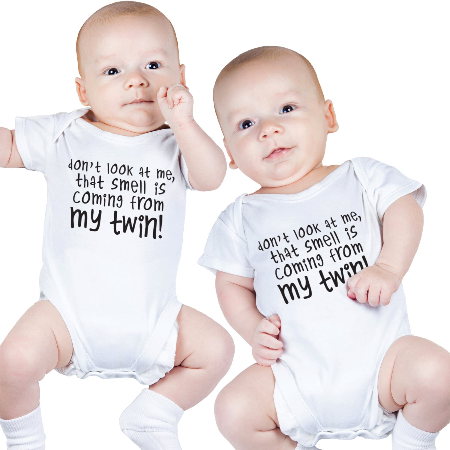 Matching twin baby outfits sales
