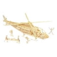 thumbnail image 1 of Matchitecture® Rescue Helicopter Model - Wood, 1 of 2