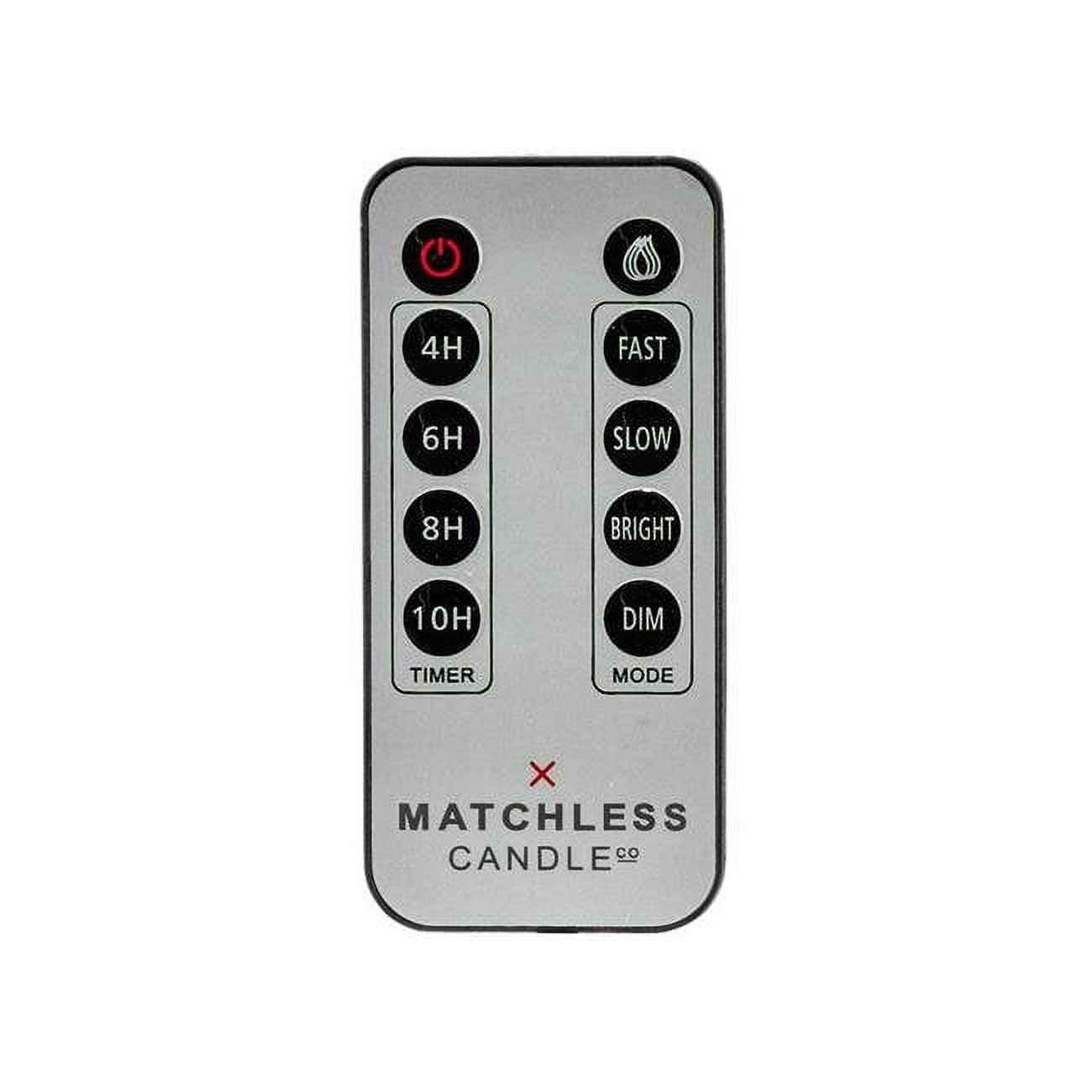 Matchless Darice Silver Unscented Scent Remote Candle Remote