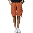 thumbnail image 1 of Matchstick Men Cotton Twill Multi-Pocket Cargo Shorts for Work Sports Outdoor, 1 of 8