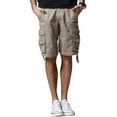 thumbnail image 1 of Matchstick Men's Cotton Cargo Shorts Loose Utility Outdoor Shorts with Multi Pockets, Sizes S-6XL, 1 of 7