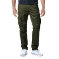 thumbnail image 1 of Matchstick Men Regular Fit Straight Leg Cotton Cargo Pants with 6 Pockets, 1 of 6