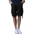 thumbnail image 1 of Matchstick Men Cotton Twill Multi-Pocket Cargo Shorts for Work Sports Outdoor, 1 of 8