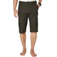 thumbnail image 1 of Matchstick Men's Cotton Plain Slim Fit Cargo Shorts, 1 of 7