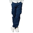 thumbnail image 1 of Matchstick Men's Cotton Straight Leg Relax Fit Cargo Pants with 8 Pockets, 1 of 8