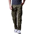 thumbnail image 1 of Matchstick Men's Retro Relaxed Plus Size Cargo Pants with Multi Pockets, 1 of 8