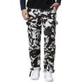thumbnail image 1 of Matchstick Men's Retro Relaxed Plus Size Cargo Pants with Multi Pockets, 1 of 8