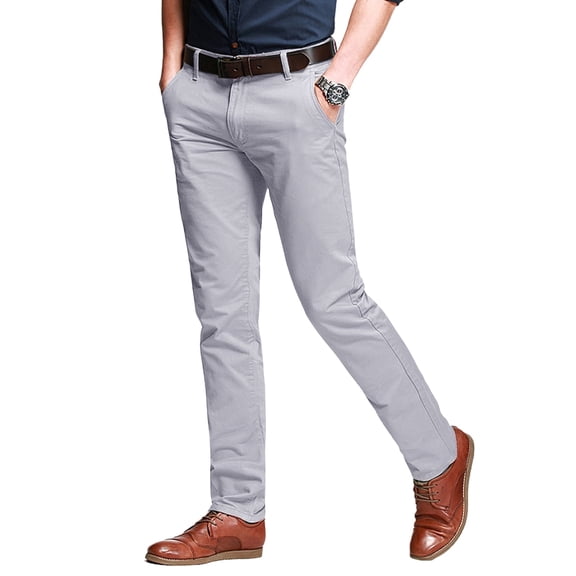 Matchstick Men's Slim Fit Tapered Stretch Casual Pants