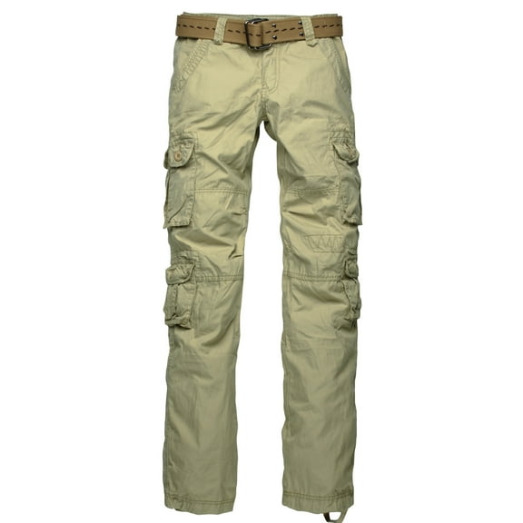 Matchstick Women Cargo Pants Casual Solid Trousers with Pockets