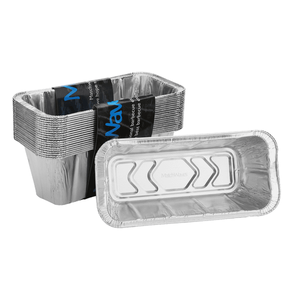 Matchwaves 100 Pack Blackstone Grease Cup Liners, Grease Catcher Liner, Aluminum Foil Drip Pan for 17, 22, 28 and 36 inch Blackstone Griddle