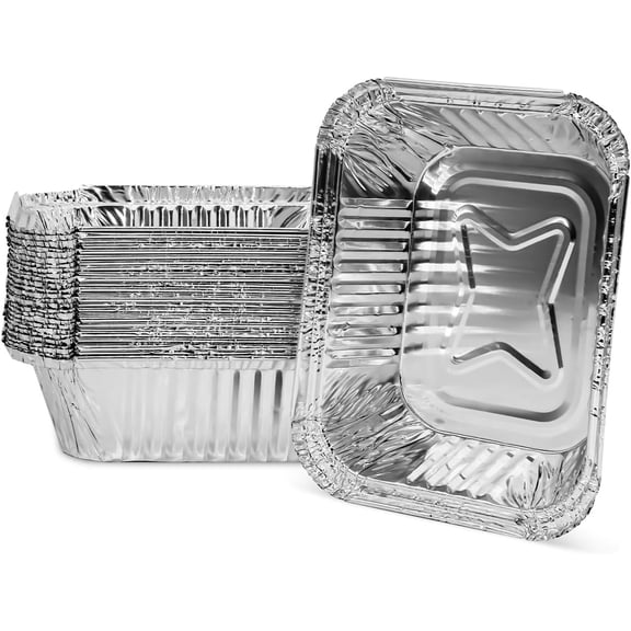 Matchwaves 30 Pack Drip Pans for Napoleon 62007 Grill, Grease Tray Liners for Prestige I & Prestige II & Prestige V, Grease Pans for Prestige PRO, Rogue, Mirage, Ultra Chef