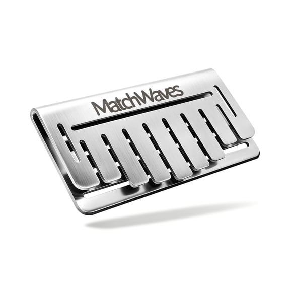Matchwaves Grease Gate Blocker for Blackstone Griddle, Mesh Screen for Blocking Food from Falling into Rear Grease Catcher, Upgraded Movable Two-Sided Guard, Silver, 1 Pack