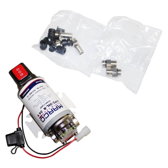 Mate M164-022-13 Marco 24V UP3/OIL-R Oil Transfer Pump W/ Integrated Reversing Switch 1.5GPM 3A 3/8" NPT