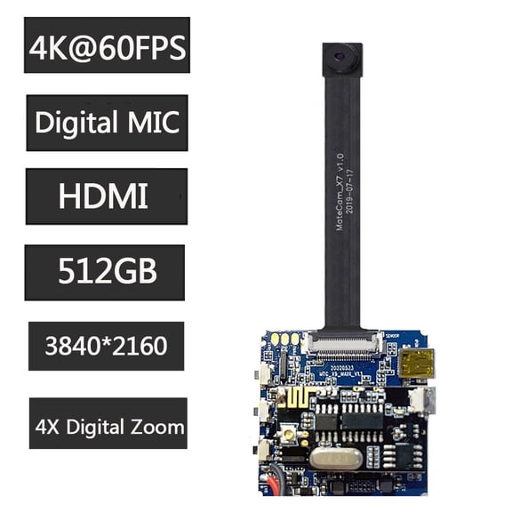 MateCam 4K Unltra HD 60fps Mini Camera DVR HD Motion Detection