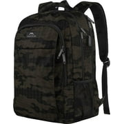 Matein 15.6" Anti-Theft Laptop Bag Travel Laptop Backpack with USB Charger Port - Camo