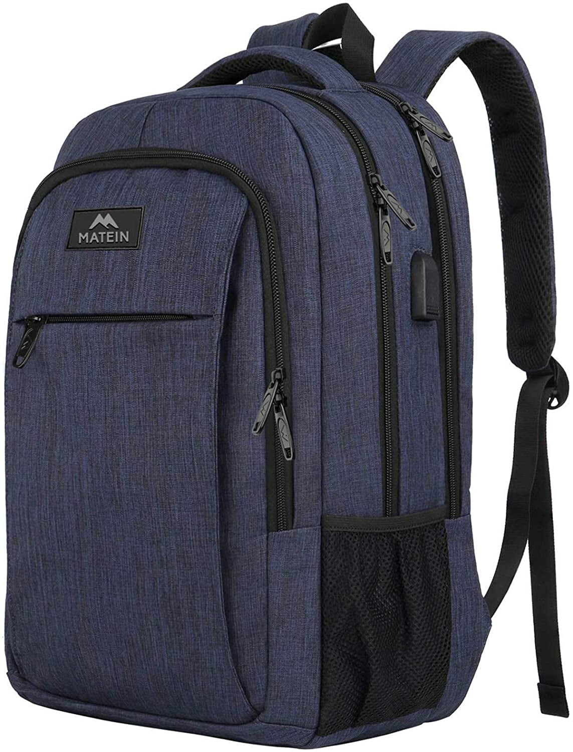 Matein 15.6 Inch Laptop Backpack with USB Charging Port,Slim Travel Backpack with Laptop Compartment for Men and Women,Water Resistant College School BookBag Computer Bag for Girls and Boys - Walmart.com Matein 15.6 Inch Laptop Backpack with USB Charging Port,Slim Travel Backpack with Laptop Compartment for Men and Women,Water Resistant College School BookBag Computer Bag for Girls and Boys - Walmart.com