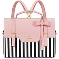 thumbnail image 1 of Matein 15.6inch Laptop Backpacks for Women, 3 in 1 Laptop Tote Bag with Bow for School and Work, Pink, 1 of 9