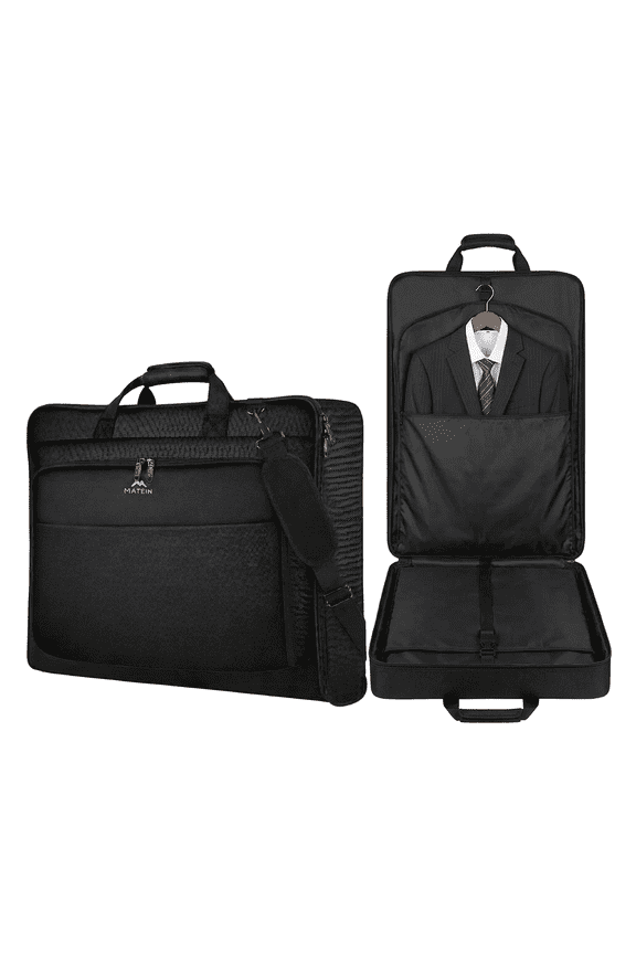 Large Carry on Garment Bags for Travel, Water Resistant Hanging Suit Bag for Men Women