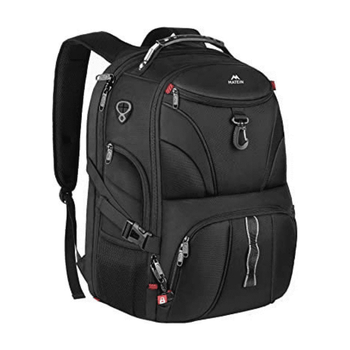 Matein Men's Black 45L Anti-Theft Travel Laptop Backpack 17â€ TSA ...