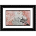 thumbnail image 1 of Matej Sternen 2x Matted 24x20 Black Ornate Framed Art Print 'Razuzdanost', 1 of 2