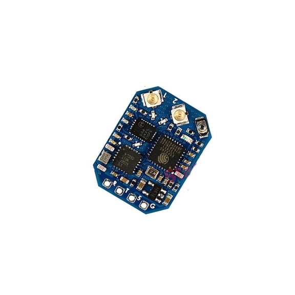 Matek ELRS-R24-D ExpressLRS 2.4GHz Dual Antenna Receiver Ultra-Low Latency CRSF RC Receiver with Telemetry for FPV Drones, Fixed-Wing & RC Models