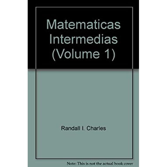 Pre-Owned Matematicas Intermedias (Volume 1) 9780201364637 Used