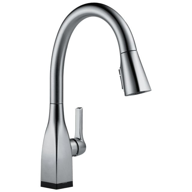 Mateo Single Handle Pull-Down Kitchen Faucet with Touch2O? and ShieldSpray? Technologies in Arctic Stainless 9183T-AR-DST