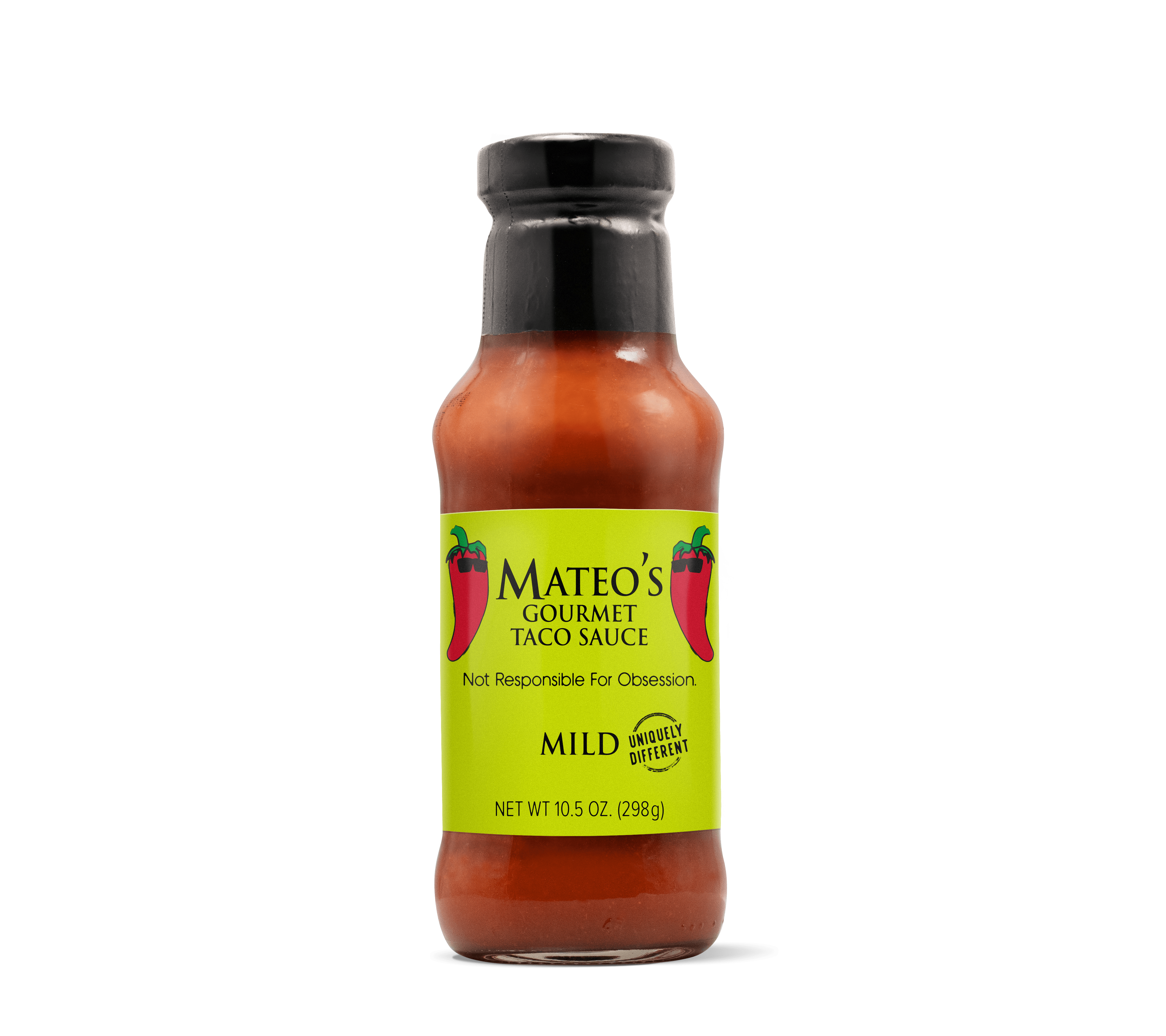 Mateo&amp;#39;s Gourmet Mild Taco Sauce with Fresh Jalapeno, All Natural, 10.5 ...