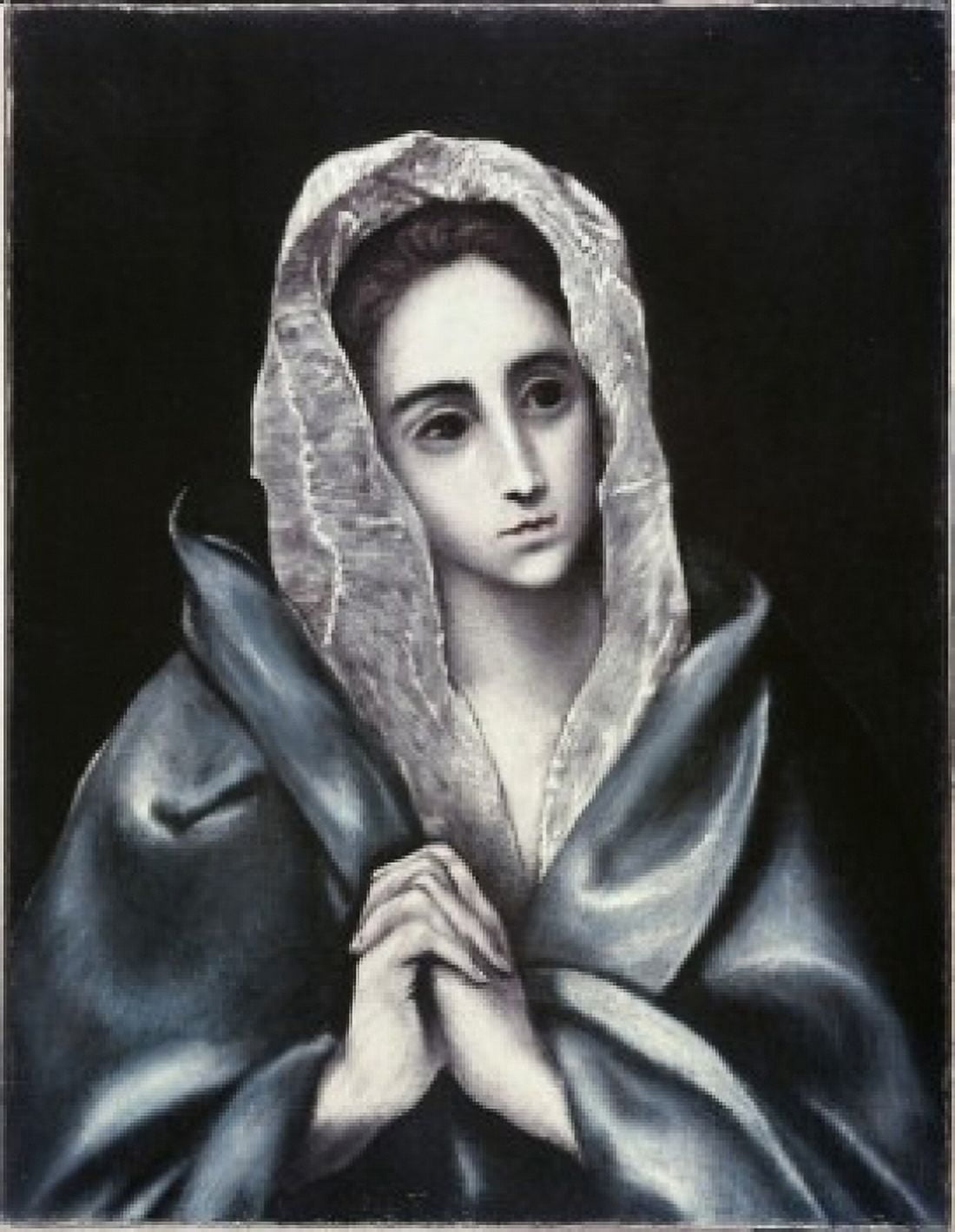 Mater Dolorosa 1585-90 El Greco (1541-1614Greek) Oil on canvas Staatliche Museen Preussischer Kulturbesitz (Gemaldegalerie) Berlin Germany Canvas Art - (18 x 24)