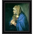 thumbnail image 1 of Mater Dolorosa 20x22 Black Ornate Wood Framed Canvas Art by Titian, 1 of 2