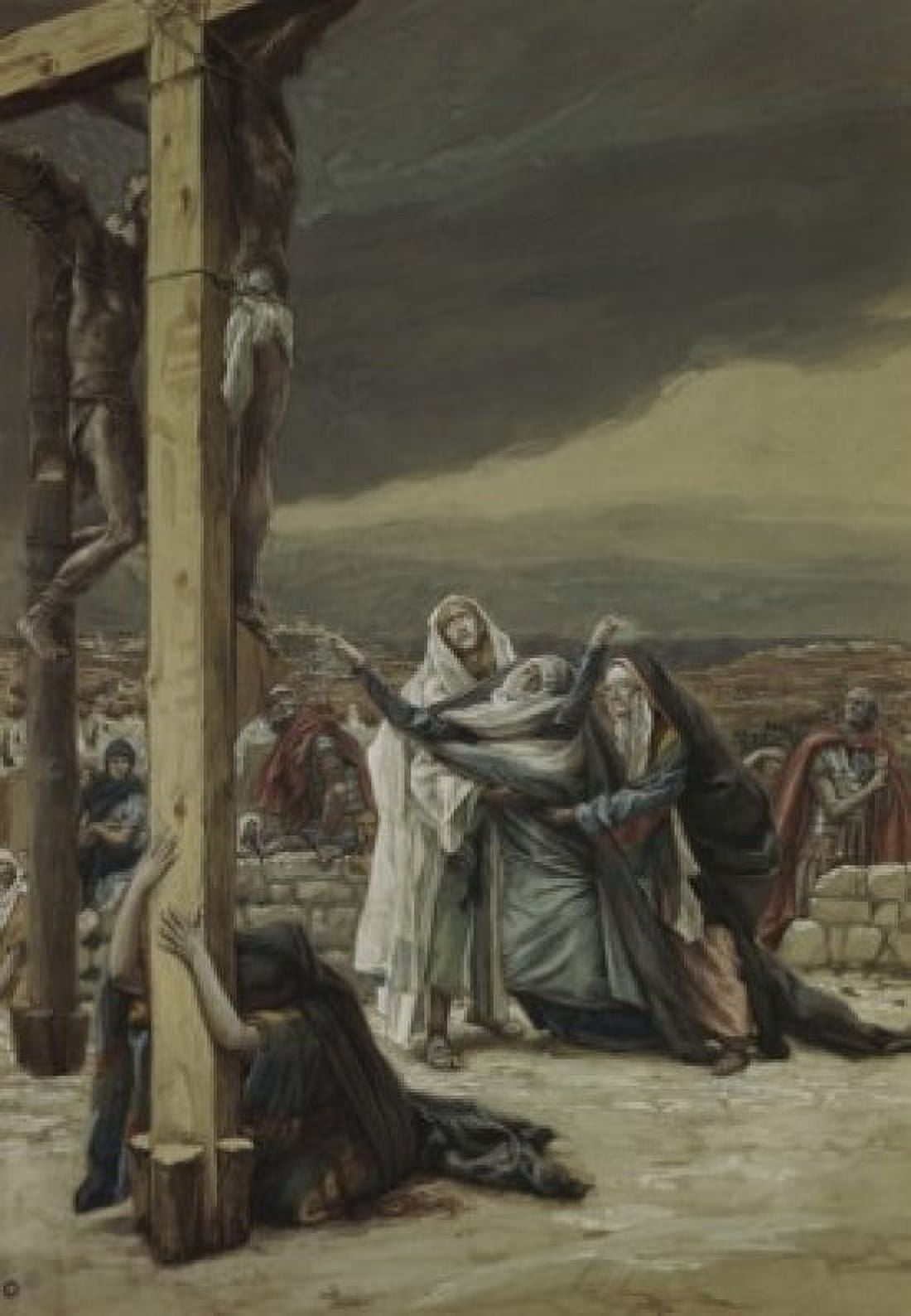 Mater Dolorosa James Tissot (1836-1902 French) Canvas Art - James Tissot (24 x 36)