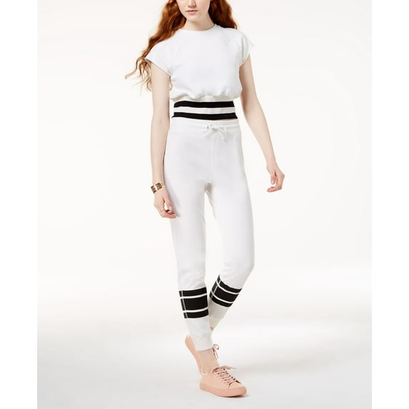 Material Girl Active Juniors Jogger Pants Cloud Dancer L