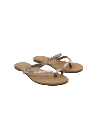 Material girl hotsell ginnie flat sandals