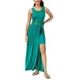 thumbnail image 1 of Material Girl Juniors' Crochet-Bodice Maxi Dress (Tropical Green, M), 1 of 1