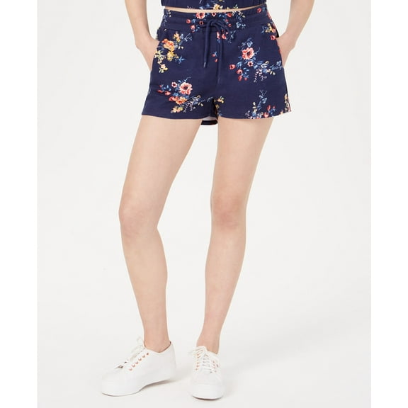 Material Girl Juniors Printed French Terry Soft Shorts