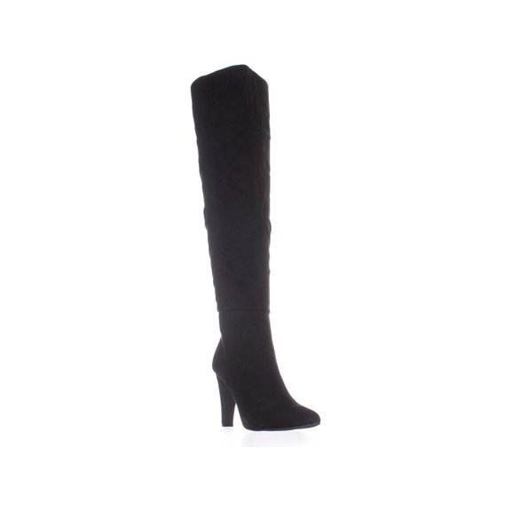 Womens MG35 Candice Over The Knee Boots, Black