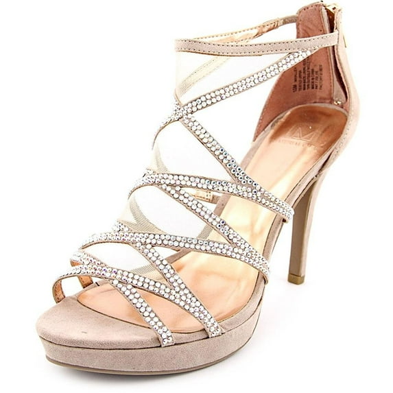 Material Girl Women's Halley Platform Sandal 5 BM US, Blush