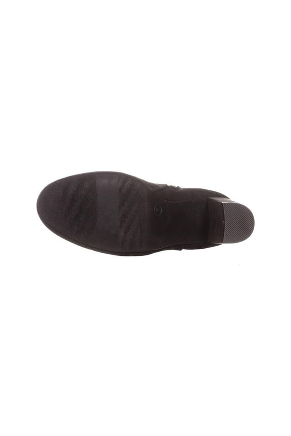 Womens Cambrie Suede Closed Toe Ankle, Black Suede, Size 10.0