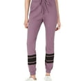 thumbnail image 1 of Material Girl Womens Drawstring Athletic Jogger Pants, Purple, Juniors, Small, 1 of 2