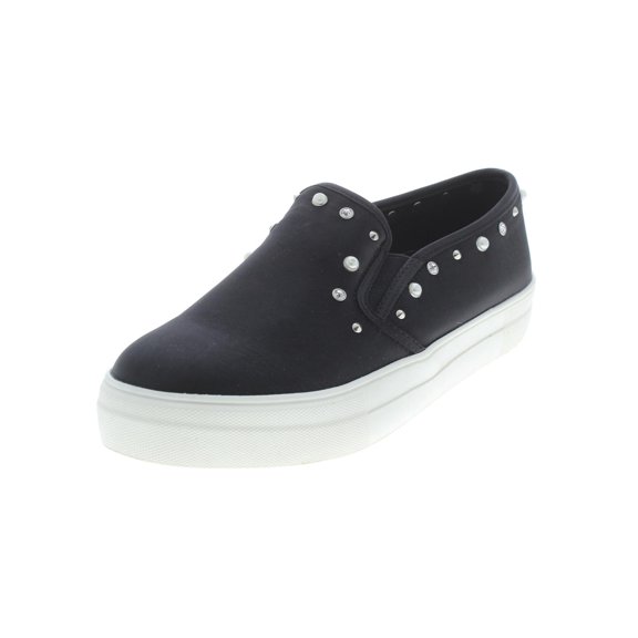 Material Girl Womens Grace Sateen Embellished Casual Shoes
