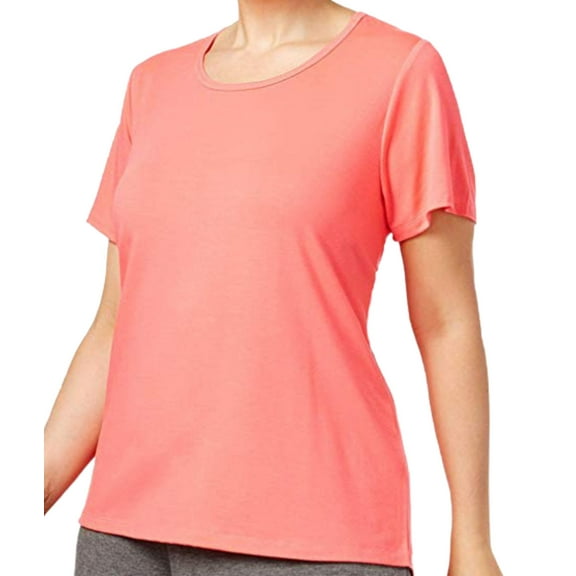 Material Girl Womens Plus Size Active Strappy Back Top