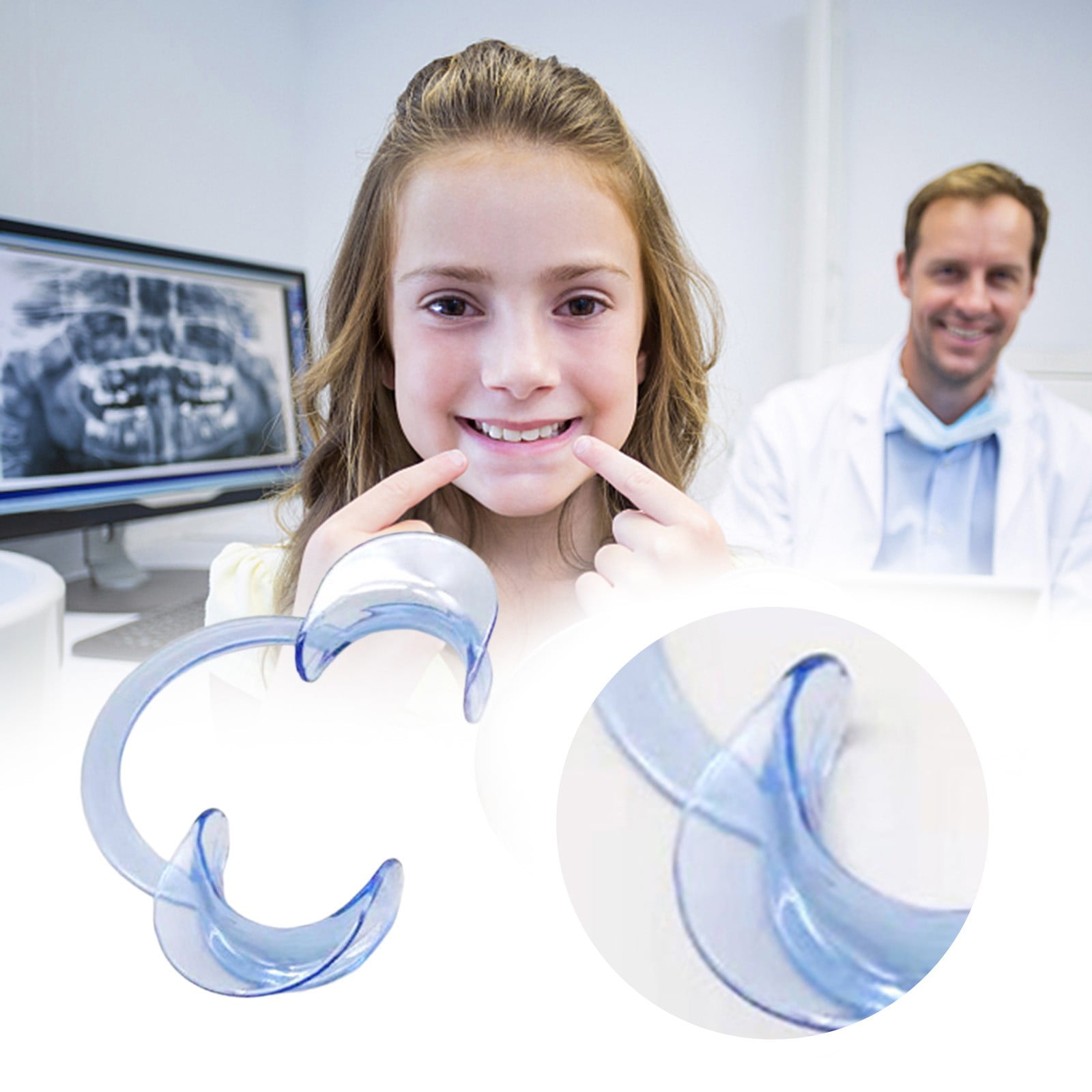 Material Mouth Opener Trays for Teeth ning Strengthening B12 Treachery