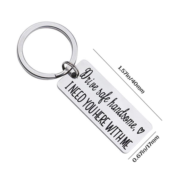 Material: stainless steel Color: silver/black Size: about 17x40mm