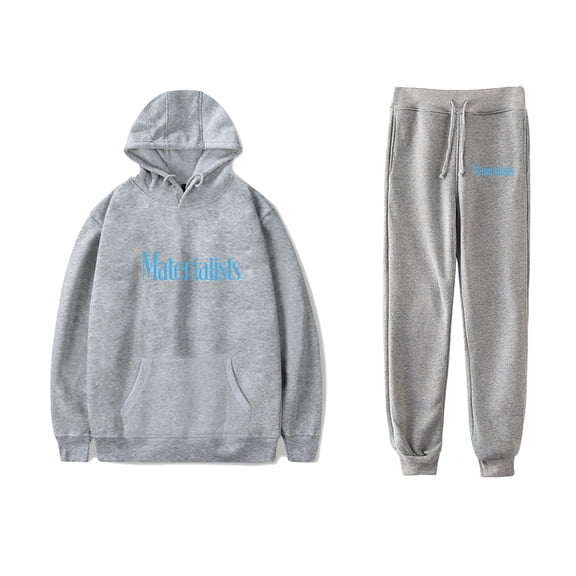 Materialists 2025 Movie Sweatsuit Fashion Hoodies Jogger Pants Sets Hip Hop Fall Suit