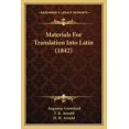 thumbnail image 1 of Materials For Translation Into Latin (1842) (Paperback), 1 of 1
